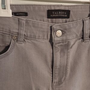 Talbot's Gray Boyfriend Jeans